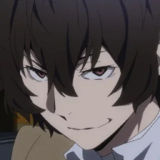 🥂 emoji Osamu Dazai By (@Miyukotto) Telegram sticker 23 of 70