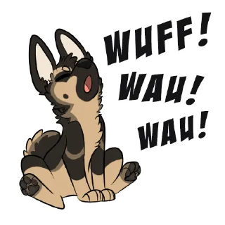 🐕 emoji Daryl & Michonne Telegram sticker 22 of 60