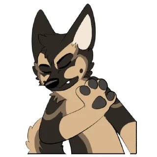 🚫 emoji Daryl & Michonne Telegram sticker 10 of 60