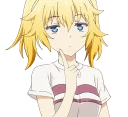 🤔 emoji Nasuhara Anastasia! Telegram sticker 6 of 51