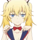 😏 emoji Nasuhara Anastasia! Telegram sticker 12 of 51