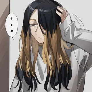 🧐 emoji .°•Ran Haitani•°. Telegram sticker 22 of 120