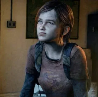 😕 emoji The Last of Us - Ellie Telegram sticker 8 of 85