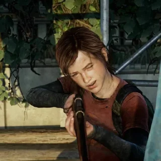 🔫 emoji The Last of Us - Ellie Telegram sticker 7 of 85