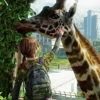 🦒 emoji The Last of Us - Ellie Telegram sticker 11 of 85
