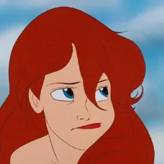 🧜‍♀ emoji ⇢ 𝘼𝙧𝙞𝙚𝙡 𝘿𝙞𝙨𝙣𝙚𝙮 | @AquaStickers 💎 Telegram sticker 19 of 80