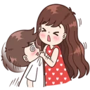 😂 emoji Love💟❤💟💙💗 Telegram sticker 24 of 41