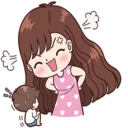 😃 emoji Love💟❤💟💙💗 Telegram sticker 16 of 41