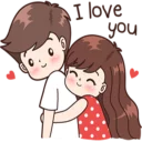❤ emoji Love💟❤💟💙💗 Telegram sticker 2 of 41