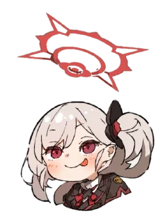 😋 emoji Blue Archive - Yostar☆ Telegram sticker 15 of 18