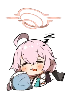 😴 emoji Blue Archive - Yostar☆ Telegram sticker 11 of 18
