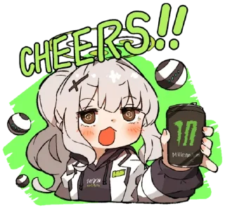 😎 emoji Blue Archive - Yostar☆ Telegram sticker 5 of 18