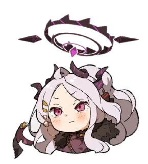 😕 emoji Blue Archive - Yostar☆ Telegram sticker 9 of 18