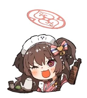 😉 emoji Blue Archive - Yostar☆ Telegram sticker 10 of 18