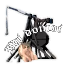 🖕 emoji Deus Vult Telegram sticker 10 of 12