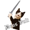 Sticker from Deus Vult