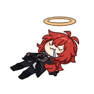 🗝 emoji •|Diluc|• Telegram sticker 12 of 80