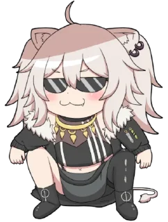 😎 emoji Shishiro Botan Telegram sticker 16 of 31