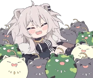 😄 emoji Shishiro Botan Telegram sticker 18 of 31