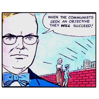‼️ emoji Insane Commies from American Comics Telegram sticker 17 of 113