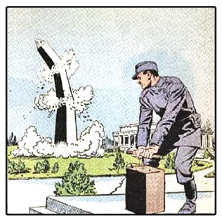 💣 emoji Insane Commies from American Comics Telegram sticker 18 of 113