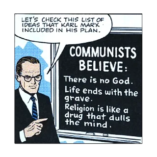 👨‍🏫 emoji Insane Commies from American Comics Telegram sticker 9 of 113
