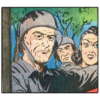 👀 emoji Insane Commies from American Comics Telegram sticker 20 of 113