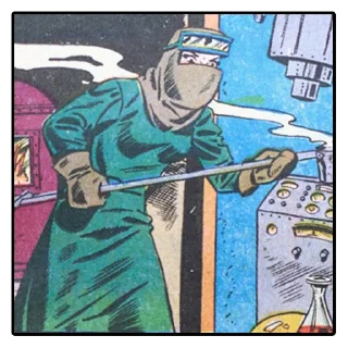 🦺 emoji Insane Commies from American Comics Telegram sticker 14 of 113