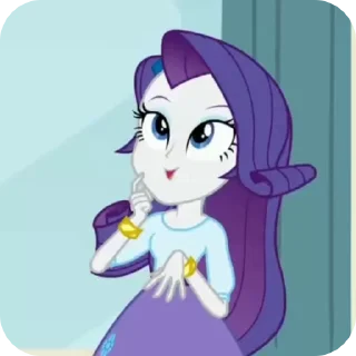 Sticker from Rarity EG!! @mlpvideocuts