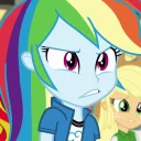 ☁️ emoji 「～Equestria Girls」| ʙʏ: @violet_des 🌿 Telegram sticker 11 of 70