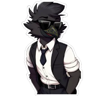😎 emoji Val Telegram sticker 14 of 33