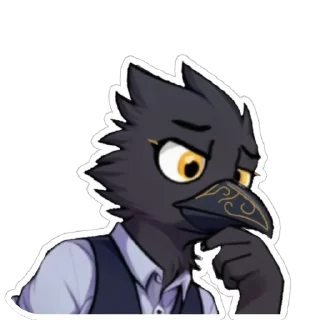 🤨 emoji Val Telegram sticker 19 of 33
