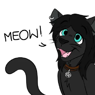 Sticker from Agii The Cat