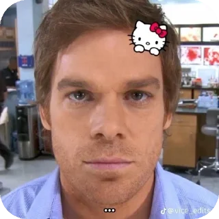 🤳 emoji Dexter Morgan Telegram sticker 8 of 14