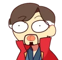 😲 emoji dr strange Telegram sticker 12 of 44