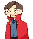 😦 emoji dr strange Telegram sticker 10 of 44