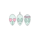 👽 emoji Smiles Telegram sticker 8 of 67