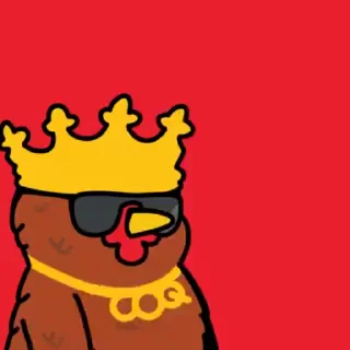 🤑 emoji Coq to the moon! @chikniloveu Telegram sticker 7 of 118