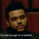 ✋ emoji The Weeknd Telegram sticker 8 of 120