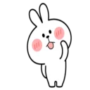 😉 emoji Best of Rabbits Telegram sticker 14 of 55