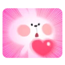 ❤ emoji Best of Rabbits Telegram sticker 13 of 55