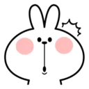 😧 emoji Best of Rabbits Telegram sticker 12 of 55
