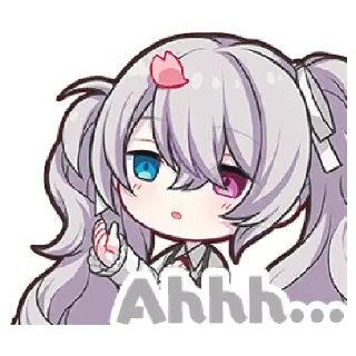 😐 emoji Project Sekai Miku Telegram sticker 20 of 35