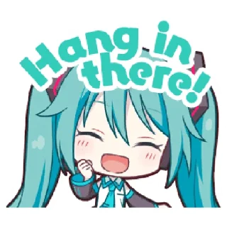 😄 emoji Project Sekai Miku Telegram sticker 24 of 35