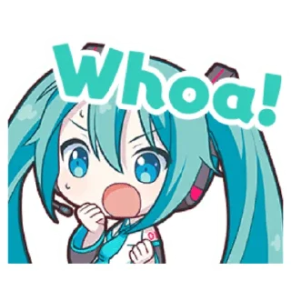 Sticker from Project Sekai Miku