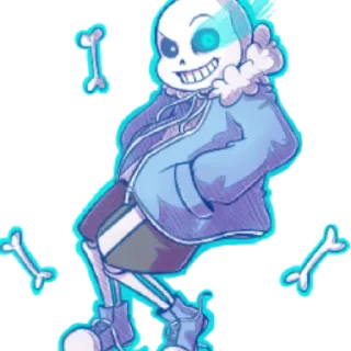 Sticker from Санс