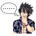 🤔 emoji FAIRY TAIL @Nekostickerss Telegram sticker 5 of 41