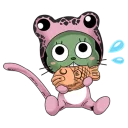 😋 emoji FAIRY TAIL @Nekostickerss Telegram sticker 11 of 41