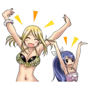 😆 emoji FAIRY TAIL @Nekostickerss Telegram sticker 24 of 41