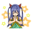 🙏 emoji FAIRY TAIL @Nekostickerss Telegram sticker 9 of 41